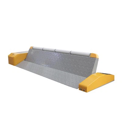 Parksperre mit Stahlklappe